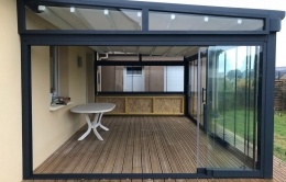 RIDEAUX DE VERRES INTEGREES