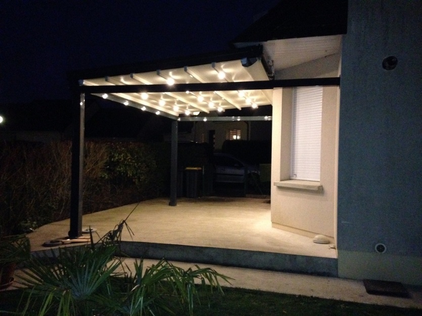 PERGOLA MEMBRANE MOTORISABLE SOMFY